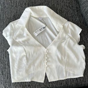 Garage XS Cropped Blouse.